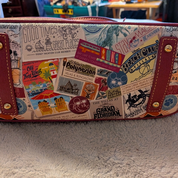 Dooney & Bourke Disney Vacation Club Exclusive Satchel - Picture 4 of 13
